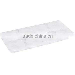 0.8mm 8pcs/set Saxophone Mouthpiece Patches Pads Sax Cushions AltoTenor White Silicone thumbnail-3