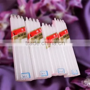 Pillar Shape White Candle thumbnail-2