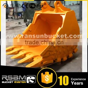 Promotion Price HARDOX500 NM400 Excavator Bucket Manufacturer for 1-80t Excavator thumbnail-2