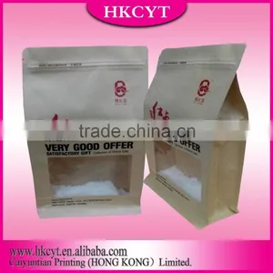 Moisture Proof Feature and Gravure Printing Surface Handling Cheap Custom Printed Kraft Paper Bag thumbnail-1