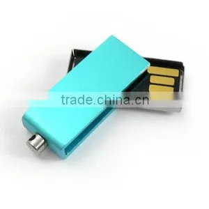 Slim Usb Metal Drive 2.0 32gb With Red Green Black Silver Color thumbnail-3