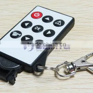 Keychain 9 Keys IR MP3 DVD CD Player Remote Controller thumbnail-5