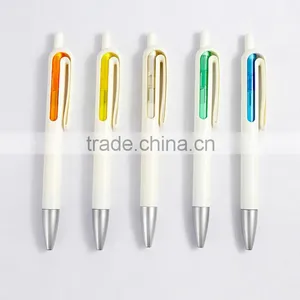 Hot Selling Wholesale Ingenious Creative Economical Classic Modern White Parker Plastic Gift Pen thumbnail-2