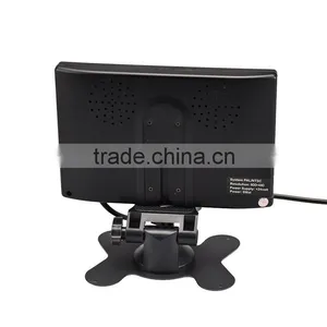 7"Stand Alone Car Monitor With Headrest Mount Frame,reverse Camera Input ,Car Screen for Video thumbnail-4