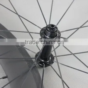 Powerway R13 Hub Carbon Road Bike Wheels Sapim Spokes Carbon Road Bike Wheels With ICAN Logos China W56C thumbnail-5