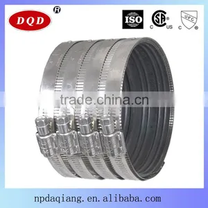 Factory Direct Supply A Type 4 Inch No Hub Pump Rubber Couplings With SS304 thumbnail-1