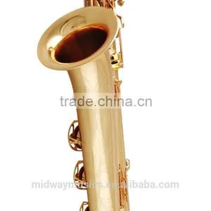 MBS-500 Gold Lacquer Baritone Saxophone From China Supplier thumbnail-6