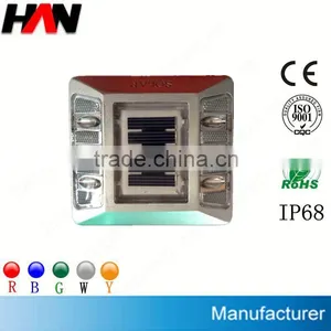HAN-03 Led Aluminium Solar Road Studs Price( Five Color Can Choose ) thumbnail-1