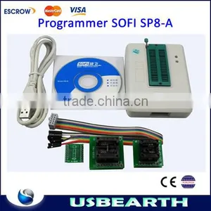 Hot Sofi SP8-A High Speed USB Universal Programmer(93/24/25/BR90/SPI BIOS), XP/vista/Win7 64Bits, Auto Programmer.hot Sales!!! thumbnail-1