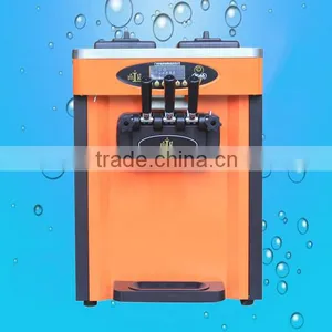 Counter Top Type Good Quality Compressor 3 Flavor Commercial Ice Cream Makers for Sale (ZQR-811CT) thumbnail-1