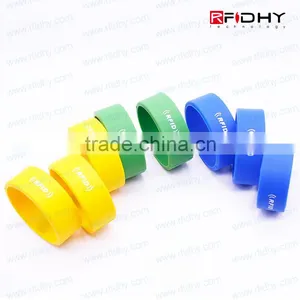 Printed Silicone Wristbands NFC Wristband for Bowling Centers thumbnail-6