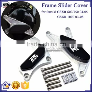 BJ-EG-008 CNC Racing Motorcycle CNC Engine Slider Protectors for Suzuki GSXR 600/750/1000 thumbnail-1