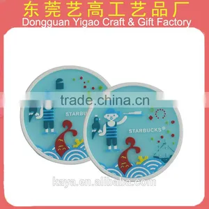 Factory Personalize Silicone Rubber Cup Mat thumbnail-1