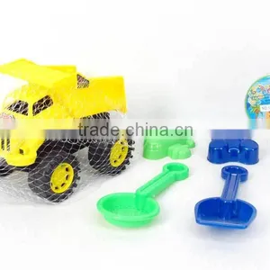 Summer Outdoor Toy Plastic Sand Game Beach Car Toys Sand Beach Trucks thumbnail-1