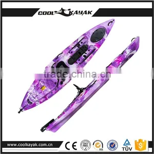 Plastic Pedal Boat for Sale Fishing Dace Pro Angler Camo Color thumbnail-1