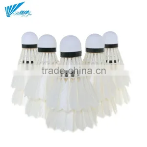 Top Quality Water Duck Feather Shuttlecock thumbnail-2
