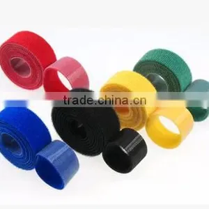 Colored Double Side Back to Back Hook and Loop Cable Ties thumbnail-4
