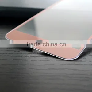 Rose Gold Color 3d Silicone Tempered Glass Screen Protector for Iphone 6s Supplier's Choice thumbnail-1