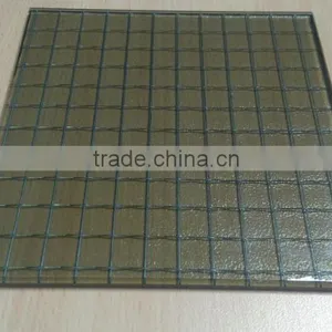 Fire-resistant Glass/building Glas/gray Wired Glass thumbnail-1