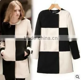 European Designer High Quality Women Fashion Coats 2015 thumbnail-1