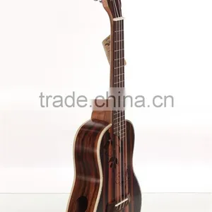 Wholesale Ebony Ukulele,concert Wooden Ukulele thumbnail-2