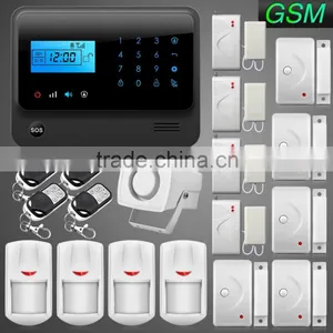 Hot Sales App Controlled IOS/Android GSM Wireless/Wired GS-G90E Home Security Alarm System With Water Leakage Sensor Quality Choice thumbnail-1
