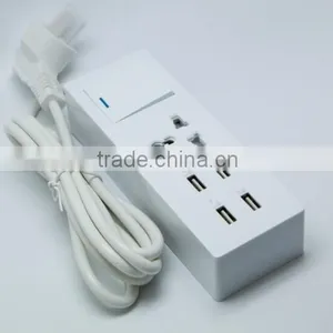 Switch Power Socket With 4 USB Ports thumbnail-1