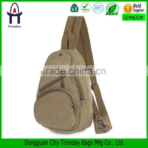 Fashion Canvas Outdoors Travel Backpack Bag Male Postman Bag thumbnail-1
