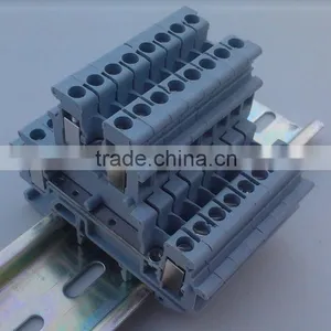 MBKKB2.5 Din Rail Two Level Connector Terminal thumbnail-1