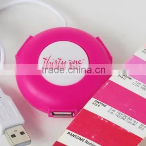 4 Port Usb Hub And Cup Warmer Button Shape USB Hub thumbnail-5