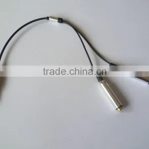 Gold Plated DC3.5 m to 2*female Audio Splitter Cable thumbnail-5