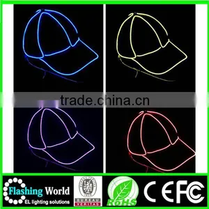 Cool Flashing Durable Modeling Led Embroidery Hat thumbnail-1