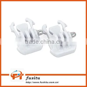 2PCS Helmet Mount Base Quick-Release Adapter Buckle for GoPro Hero 4/3+/3 thumbnail-4