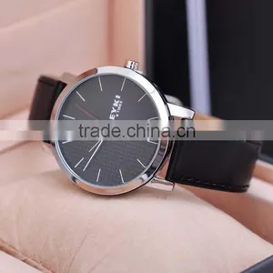 EYKI Brand Japan Movt Wrist Leather Stainless Steel Back Mens Watches Water Resistant thumbnail-3