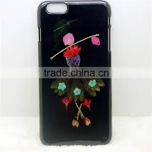 Ladies Love Transparent Flower Mobile Phone Bags Cases for Iphone 6 thumbnail-3