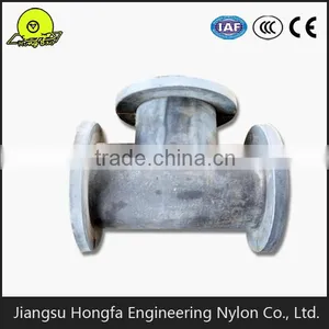 MC Nylon Equal Tee Pipe Joint Flexible Joint for PA6 China Supplier thumbnail-2