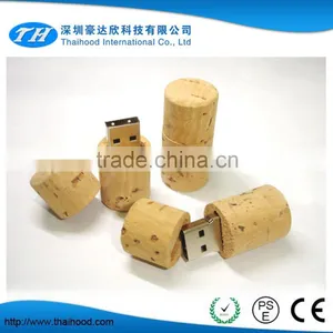 Mini Wooden Wine Bottle Shape Usb Flash Memory Drive 4gb Bottle Cork USB Drive Wine Champagne Cork Usb Stick Quality Choice thumbnail-2