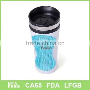 New Design Stainless Steel Coffe Mug With Lid and Crystal thumbnail-1