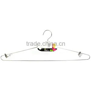 Big Metal Stainless Steel Clothes Hanger With Strong Clip Supplier's Choice thumbnail-1