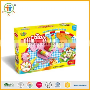 100 Precent Sately Interlligent Ice Cream Modeling Plasticine Clay Play Dough for Kids thumbnail-1