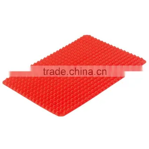 Silicone Cooking Mat Kitchen Red Pan Nonstick Silicone Baking Mat Mould Cooking Mat Oven Baking Tray Kitchen Tools thumbnail-5