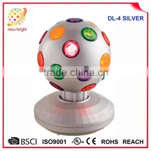4" Rotating Disco Dancing Ball thumbnail-4