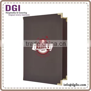 Fabric Menu for Hotel / Menu Cover Fabric / Quality Menu Factory Directed Sale thumbnail-2