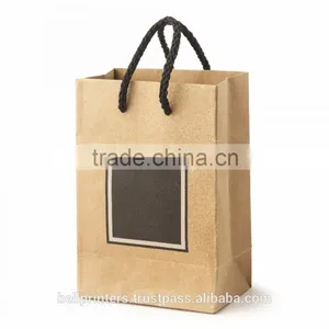High Quality Kraft Shopping Bags thumbnail-1