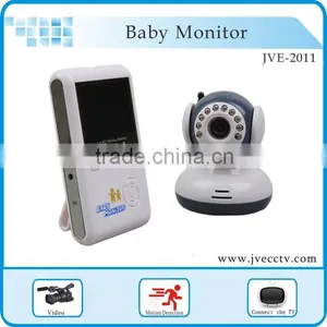 2.4G Wireless Baby Monitor Real-time Monitoring IR Night Vision 2-way Intercom Motion Detection 2.4 Inch LCD ScreenJVE2011 thumbnail-1