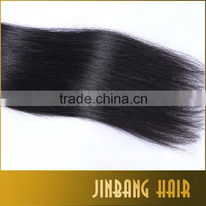 Black Color Remy Chinese Human Hair Extension Bulk Hair Extension thumbnail-2