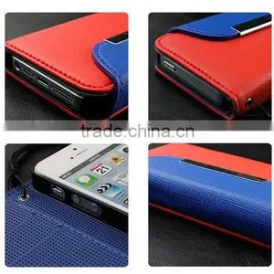 2014 New Products Factory Price Retro Fashion PU Leather Case For IPhone5 For IPhone5S Cases thumbnail-1