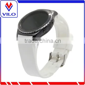 Smart Watch Bracelet Leather Watch Band /Leather Strap Wristband For SAMSUNG GEAR S R750 thumbnail-5