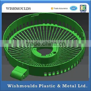 Customized Plastic Polystyrene Ceiling Moulding Electrical Fan Moulding Factory thumbnail-5