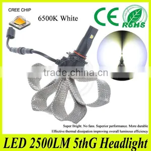 Led Lamp Type Headlight 5202/880/9004/9007hi/lo/h4hi/lo/h15hi/lo Car Led Headlight Copper thumbnail-2